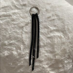 Swarovski Bag Charm in Black